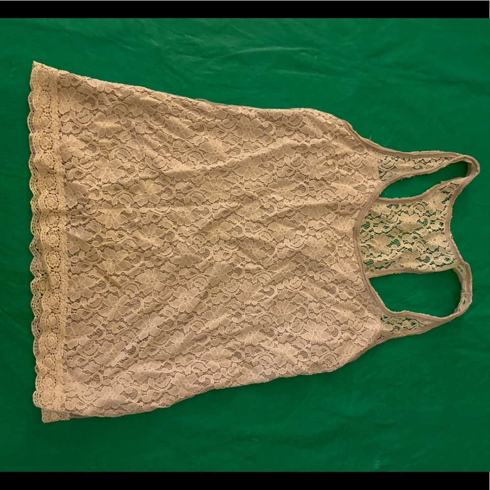 Lace tank!